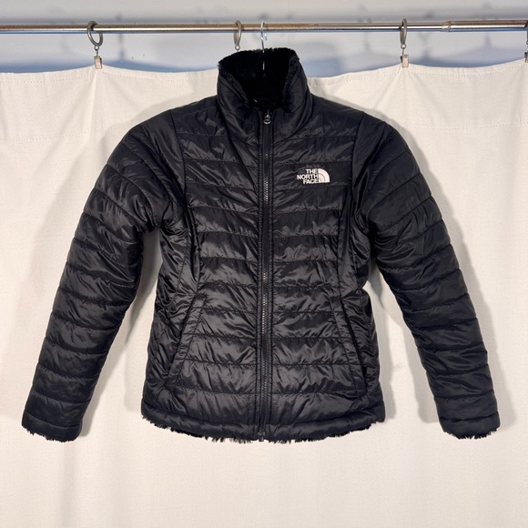 The North Face Reversible Black Puffer Jacket